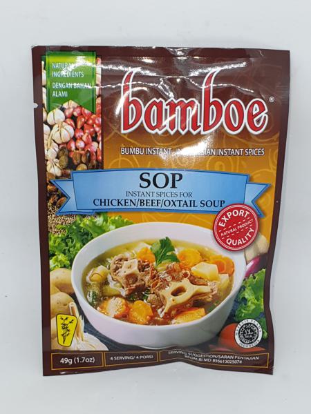 Bamboe Seasoning Mix for Chicken/Beef/Oxtasil Soup